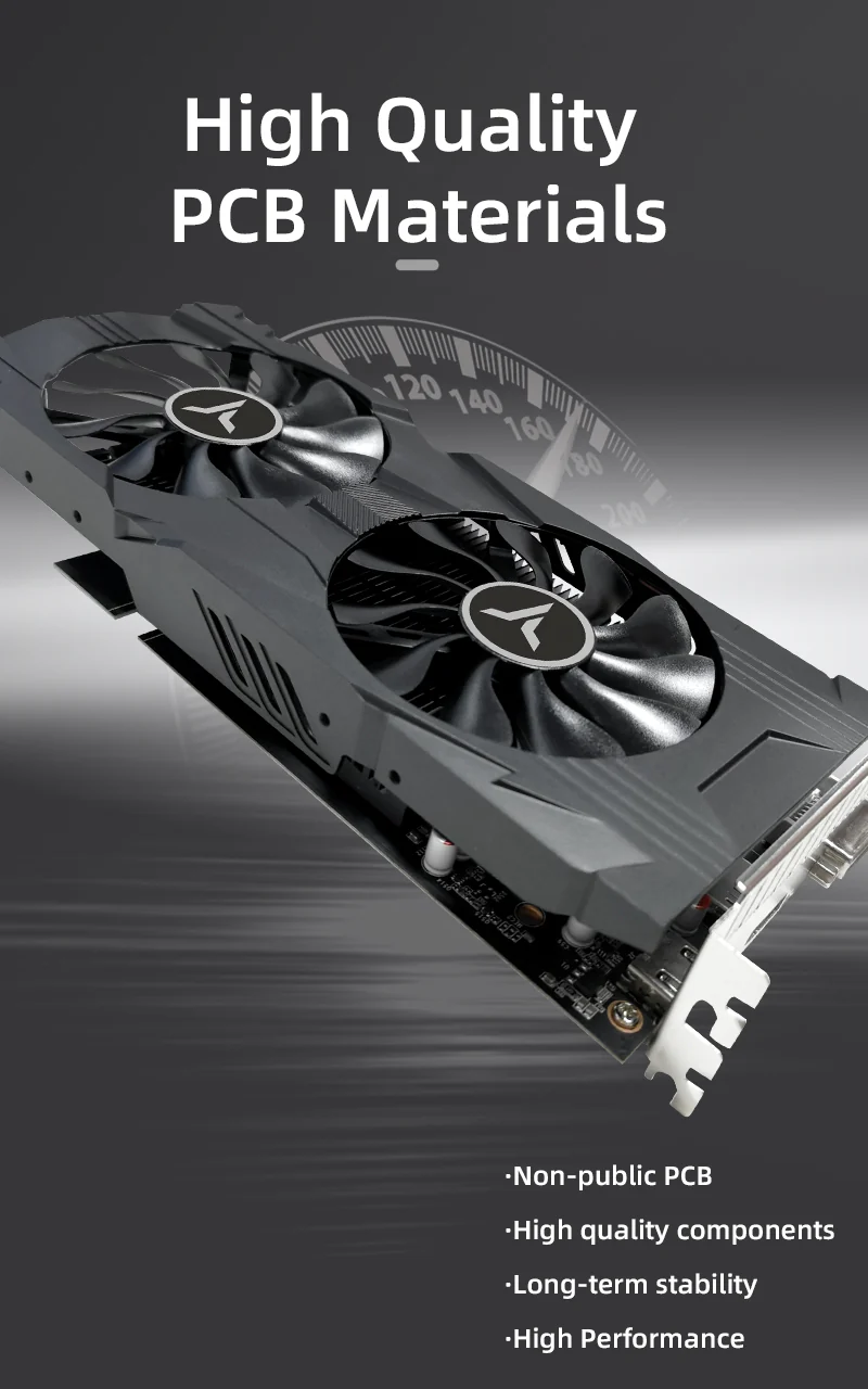 (Promotion)Yeston GAEA GTX 1050 ti 4GD5 128bit Graphics Card PCIE 3.0 GDDR5 1050 Ti Graphics Card for PC - Image 8