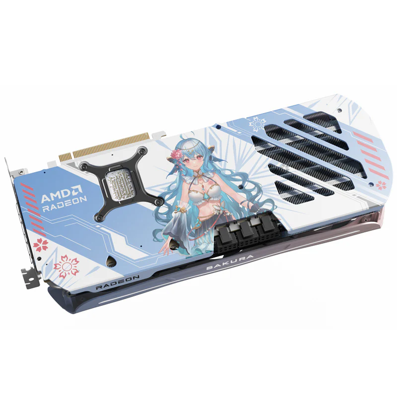 (Open Box Only US)Yeston Sakura Atlantis Radeon RX 9070 XT 16G GDDR6 256bit 4nm video cards Desktop Computer PC Graphics Card - Image 3