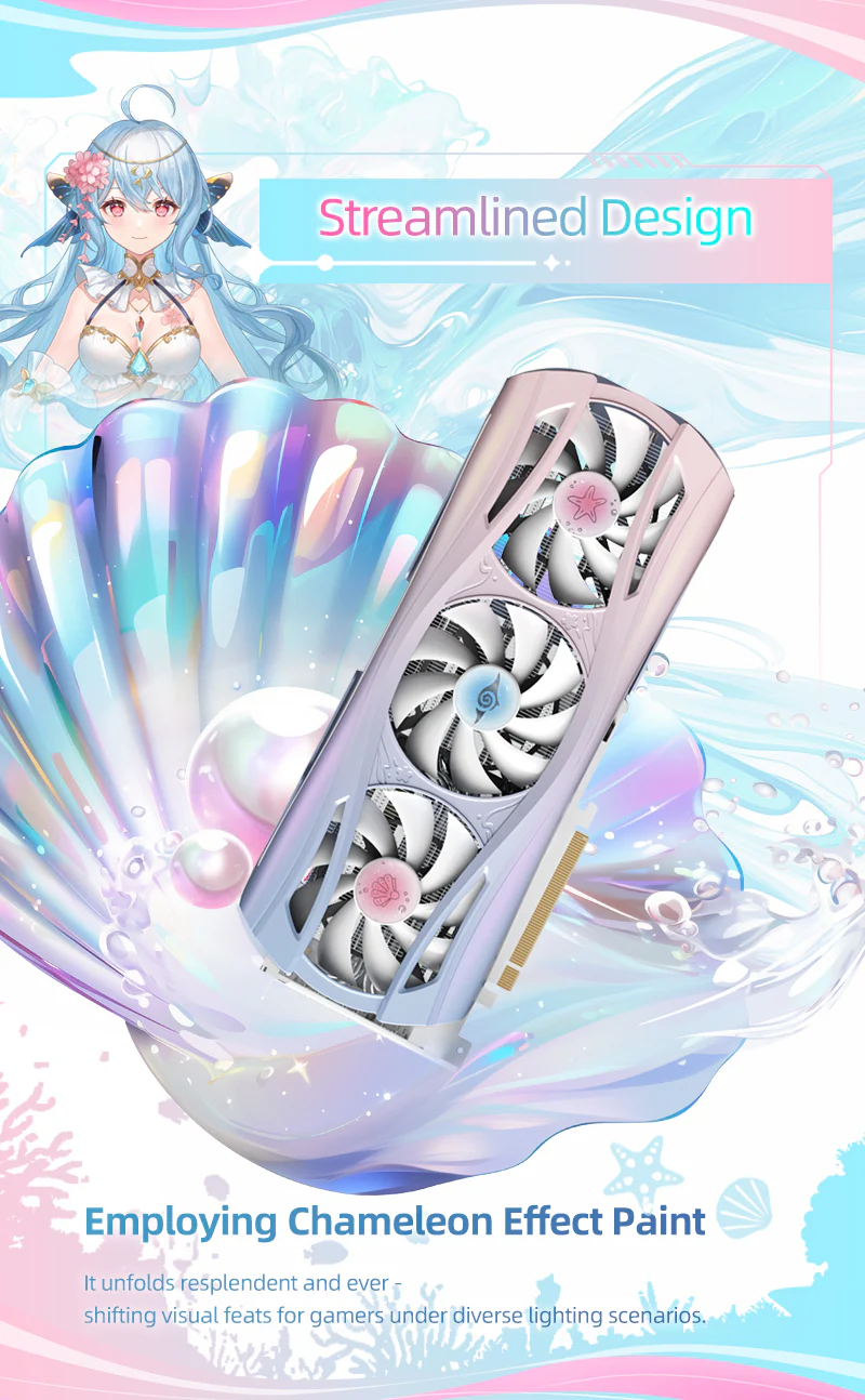 (Open Box Only US)Yeston Sakura Atlantis Radeon RX 9070 XT 16G GDDR6 256bit 4nm video cards Desktop Computer PC Graphics Card - Image 7