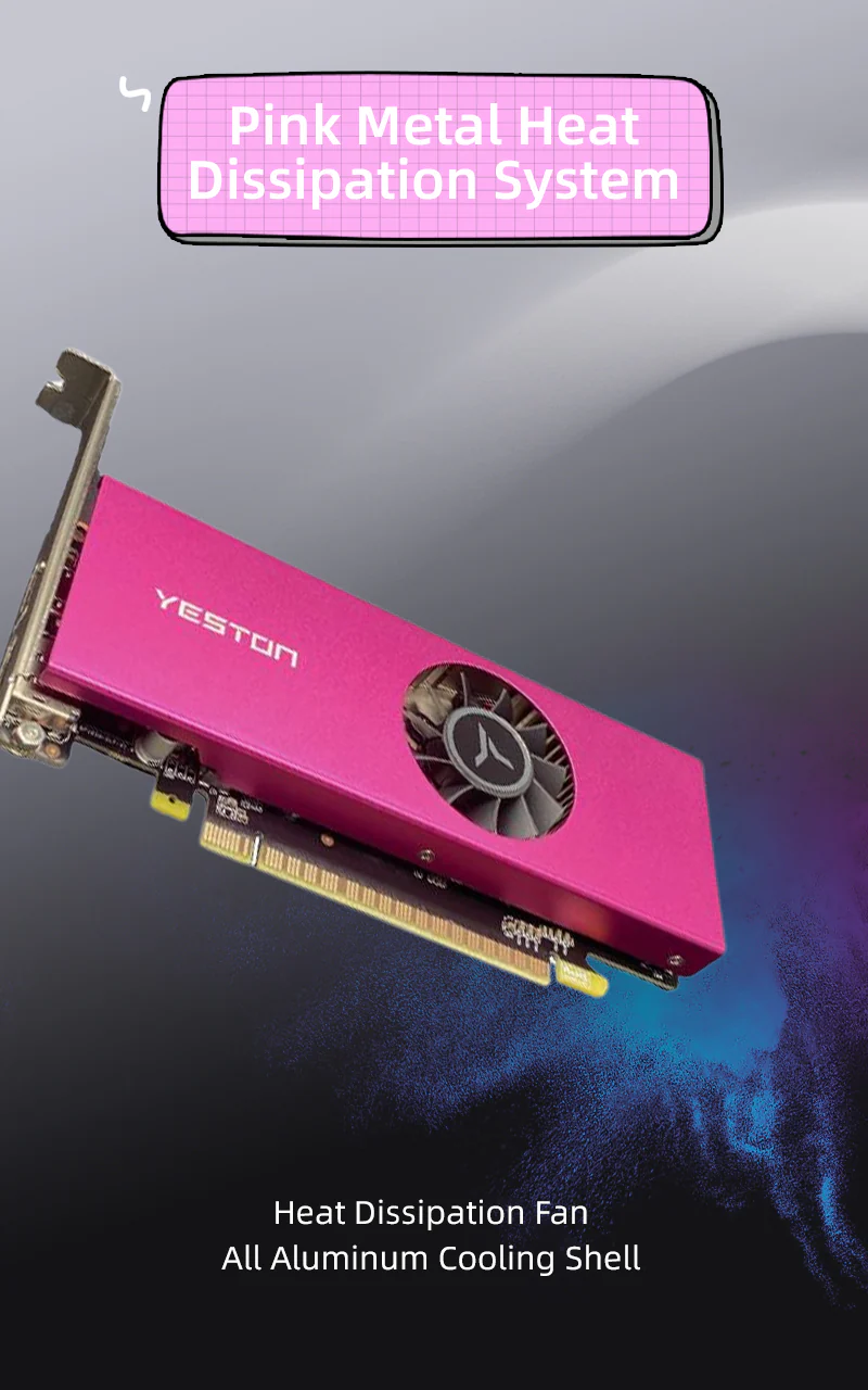 (Promotion) Yeston RTX 3050 6GB GDDR6 (Equipped with a half height baffle)Graphics cards Nvidia pci express 4.0 x8 video cards Desktop computer PC video gaming graphics card - Image 8