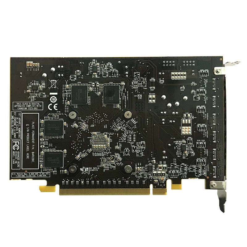 Yeston Radeon R7 350-4G 6MINIDP 4GB 128bit GDDR5 700MHz 512processors PCIExpress 3.0*16 video cards 6 Screen Graphics Card DirectX12 6*MINIDP compatible graphics card of Desktop - Image 2
