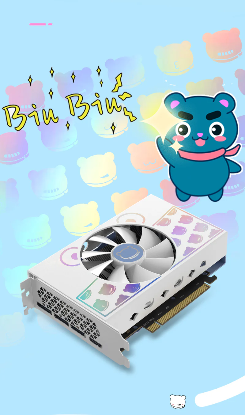 （Promotion)Yeston Cute Pet Nvidia GeForce RTX 5060 8G 128bit GDDR7 Gaming GPU Graphics Card - Image 6