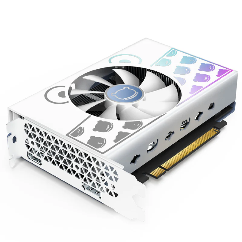 Yeston Cute Pet Radeon RX 6500 XT 4GB D6 GDDR6 6nm video cards Desktop computer PC Video Graphics Card - Image 3
