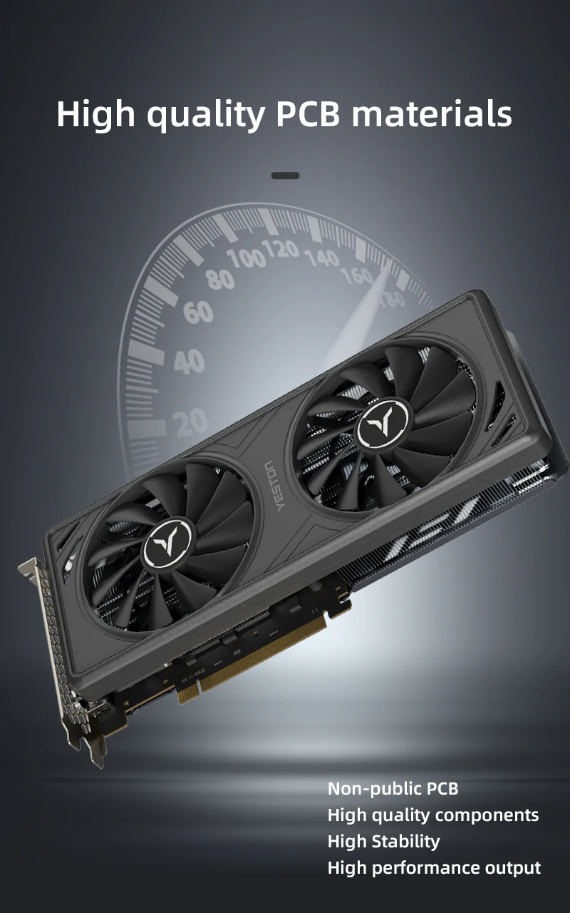 (Promotion)Yeston GAEA Nvidia GeForce RTX 5060 8G 128bit GDDR7 Gaming GPU Graphics Card - Image 10