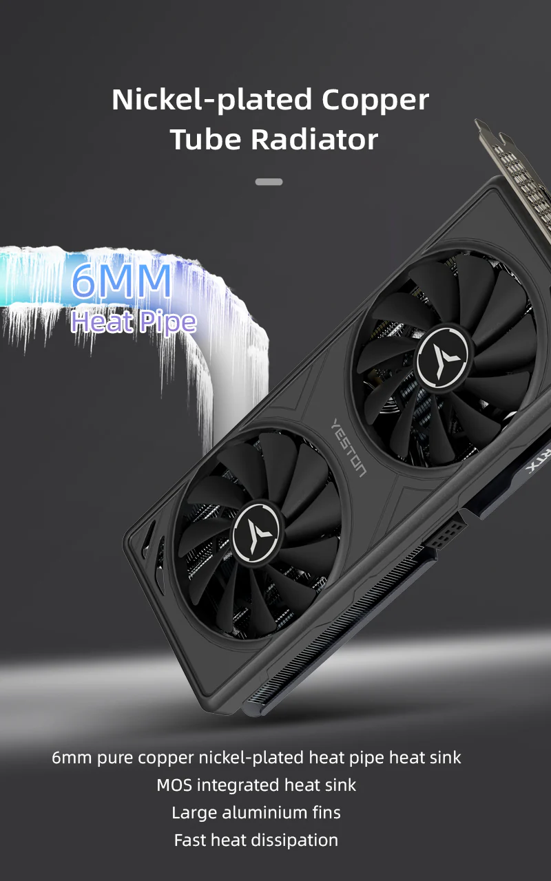 (Promotion)Yeston GAEA Nvidia GeForce RTX 5060 Ti 16G 128bit GDDR7 Gaming GPU Graphics Card - Image 7