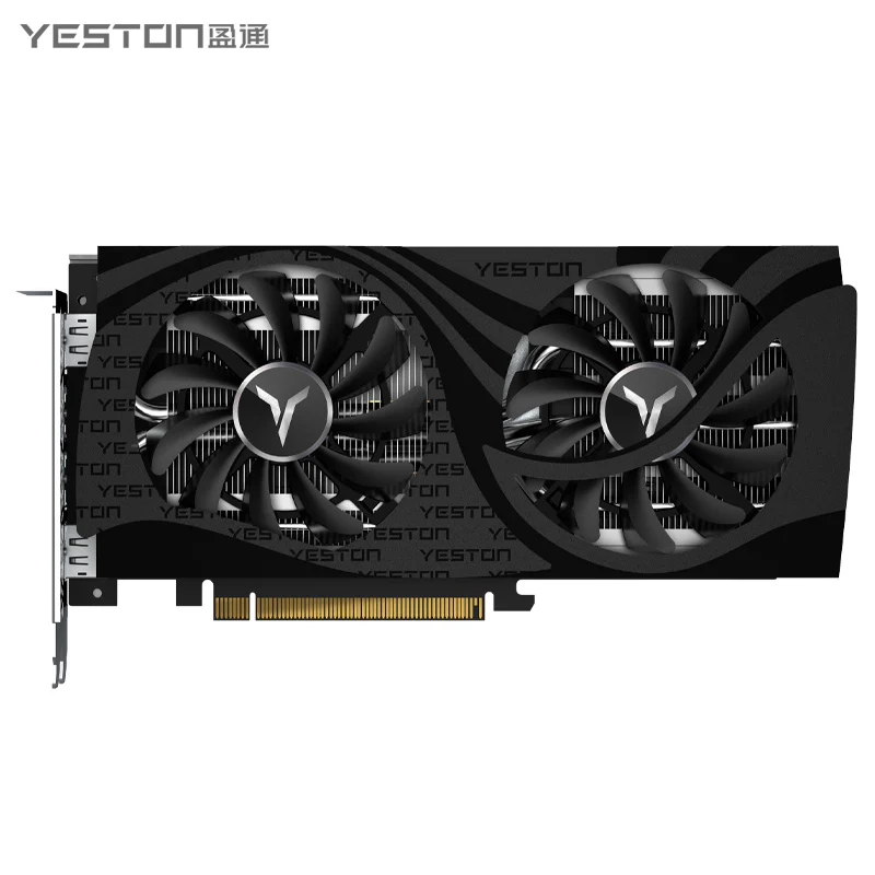 Yeston GAEA Radeon RX 6500 XT 4GB D6 GDDR6 6nm video cards Desktop computer PC Video Graphics Card