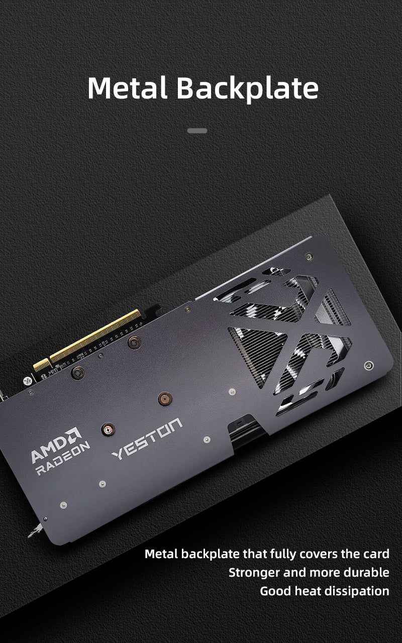 (Promotion)Yeston GAEA Radeon RX 9060 XT 8GB GDDR6 video cards Desktop computer PC Video Graphics Card - Image 9