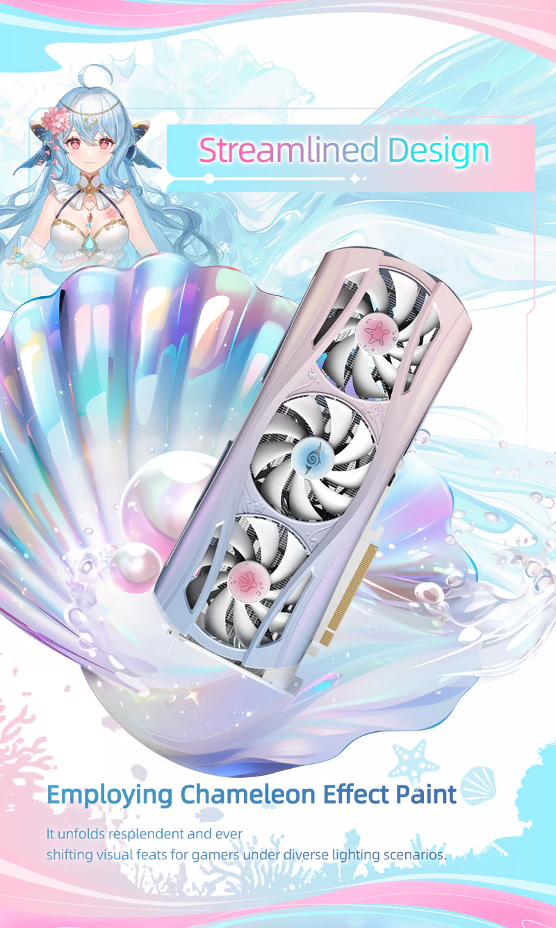 (Promotion)Yeston Sakura Atlantis Radeon RX 9070 16G GDDR6 256bit 4nm video cards Desktop Computer PC Graphics Card - Image 6