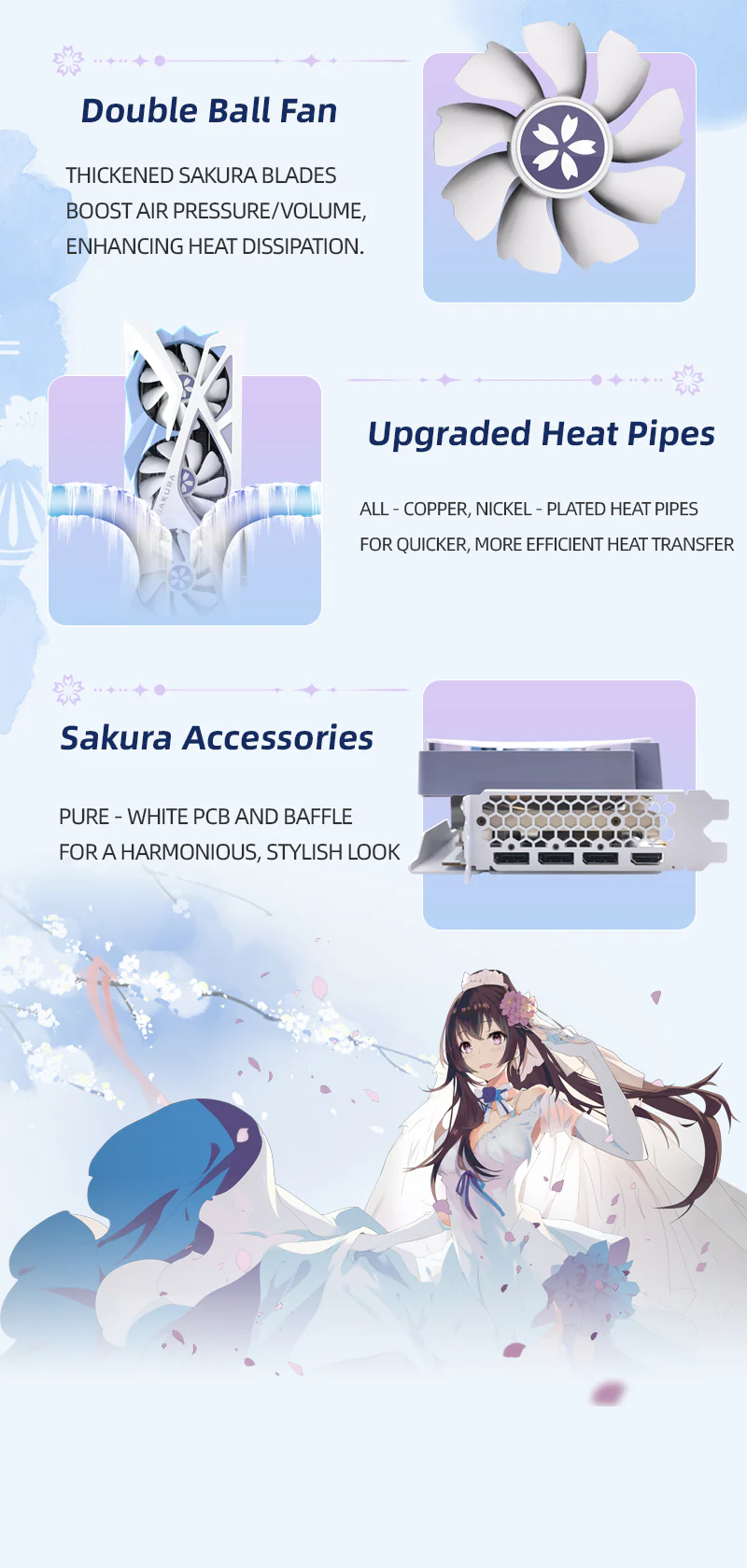(Limited-time promotion 4/30)Yeston Sakura Radeon RX 9070 16G GDDR6 256bit 4nm video cards Desktop Computer PC Graphics Card - Image 12