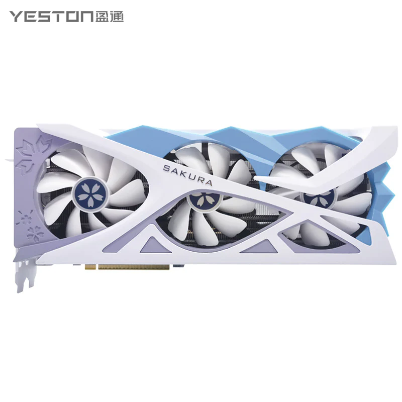 (Limited-time promotion 5/31)Yeston Sakura Radeon RX 9060 XT 16G GDDR6 128bit video cards Desktop Computer PC Graphics Card