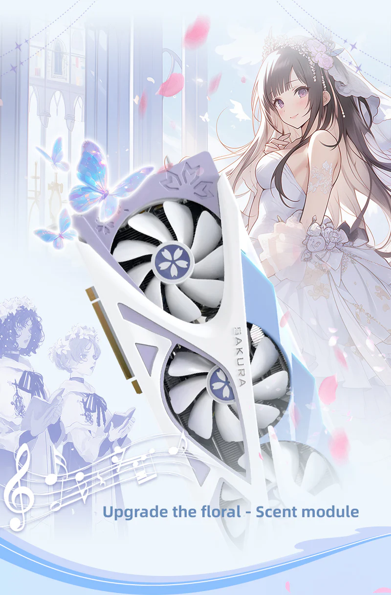 (Limited-time promotion 5/31)Yeston Sakura Radeon RX 9060 XT 16G GDDR6 128bit video cards Desktop Computer PC Graphics Card - Image 9
